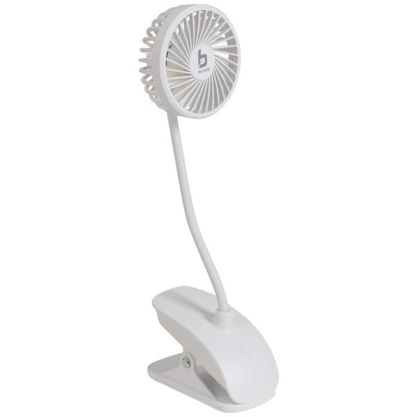 Bo-Camp - Tafelventilator met klem - Flex - Oplaadbaar - Afbeelding 3