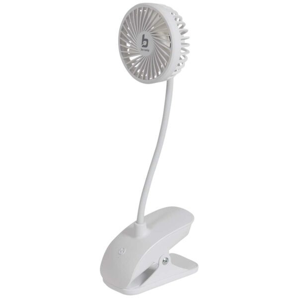 Bo-Camp - Tafelventilator met klem - Flex - Oplaadbaar - Afbeelding 5