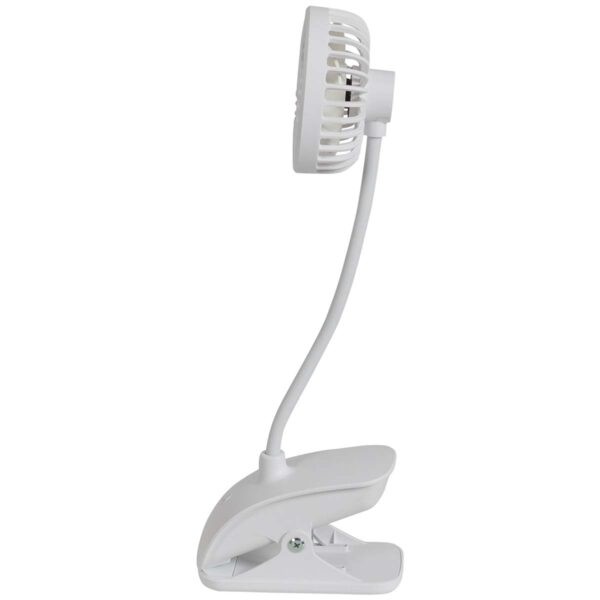 Bo-Camp - Tafelventilator met klem - Flex - Oplaadbaar - Afbeelding 6