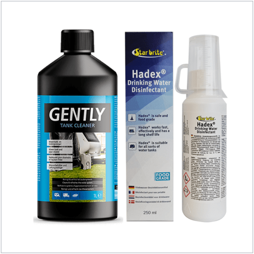 Schoon water voordeelset (Gently Tank Cleaner + Hadex)